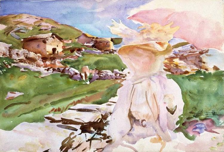 John Singer Sargent In the Simplon Pass oil painting image